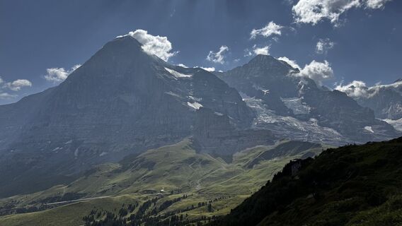 Foto von Andy Hills entlang der Tour