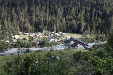 Sur En am Inn unterhalb von Sent