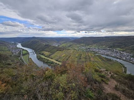 Foto de Klaus-Peter Holz a lo largo del recorrido
