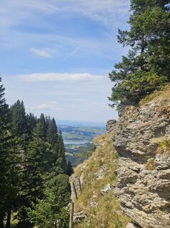 Foto von Martina entlang der Tour