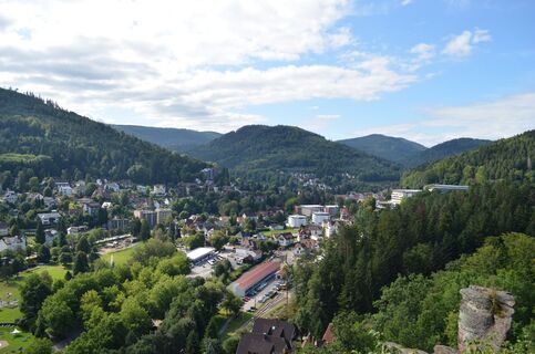 Blick von den Falkensteinfelsen