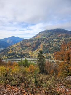 Foto von Yuliya Petkovic entlang der Tour