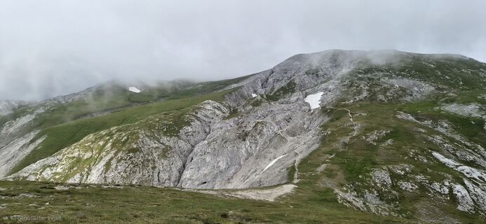 Photo de Julia Fruhmann le long du parcours