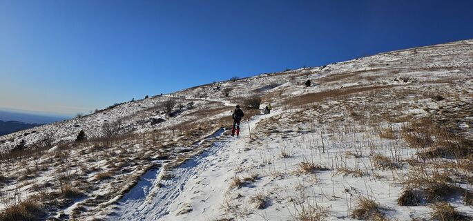 Foto von Nico entlang der Tour