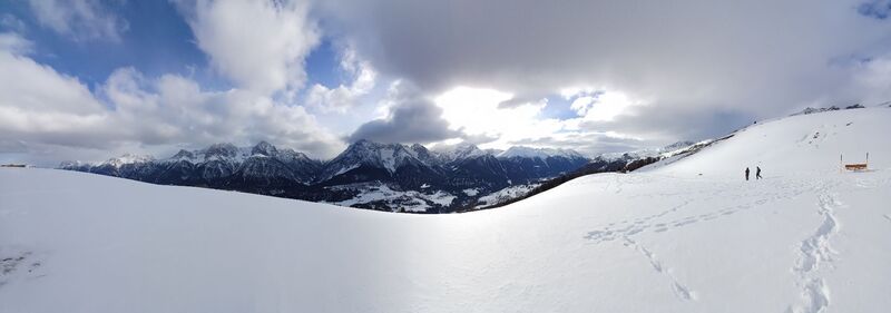 Foto von Marlyse Leu entlang der Tour