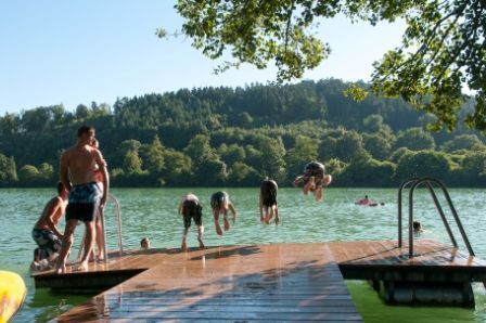Steg am Steißlinger See