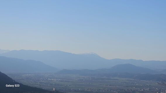 Photo de Huanita Grosman le long du parcours