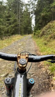 Foto de Florian Spätgast a lo largo del recorrido
