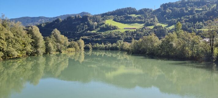 Foto von Heidi Zeiss entlang der Tour