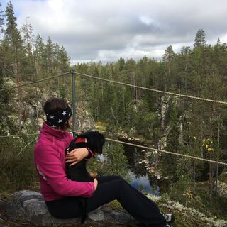 Hiidenportti Schlucht