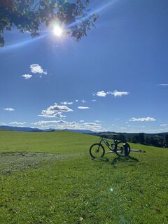 Foto von Sven Krieblin entlang der Tour