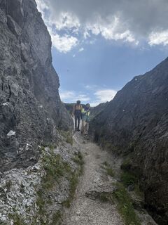 Foto von Rico Vincenz entlang der Tour
