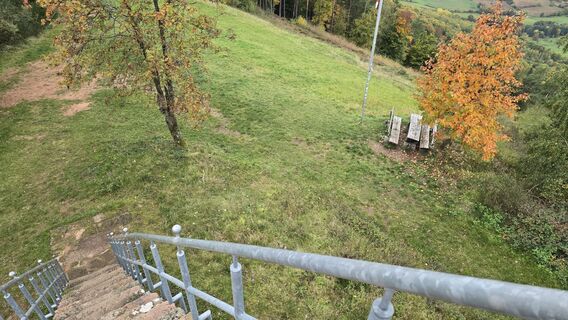 Foto von Katja Senkel entlang der Tour