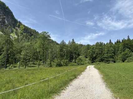 Foto von Heinz Sperl entlang der Tour