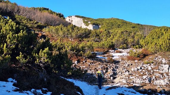 Foto von Regina Fleischmann entlang der Tour