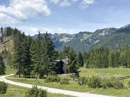Foto von Silvia Huber entlang der Tour