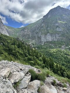 Foto von Iwona Domagalska entlang der Tour