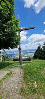 Foto de Sabine Arbinger a lo largo del recorrido