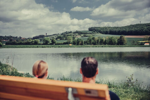 Pause am Härtsfeldsee