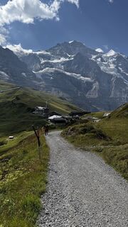 Foto von Andy Hills entlang der Tour