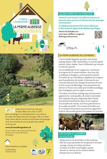 Ein Bauernhof, eine Wanderung: Ferme-Auberge du Lochberg