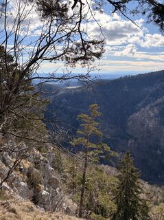 Foto de Christian Schellnegger a lo largo del recorrido