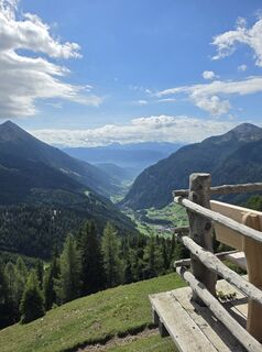 Foto de Gianluca Bucciantini a lo largo del recorrido