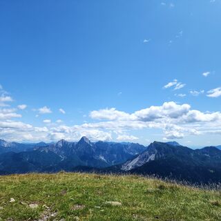 Der Sernio vom Monte Neddis aus gesehen