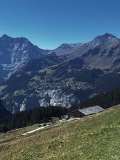 Foto von Sandro Lasen entlang der Tour