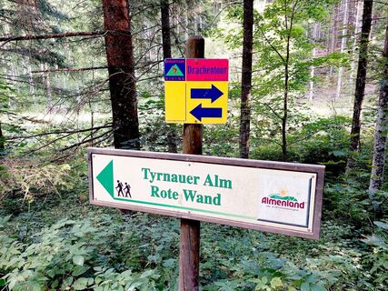 Wegweiser Drachentour