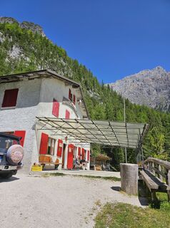 Foto von Francesca Tonon entlang der Tour