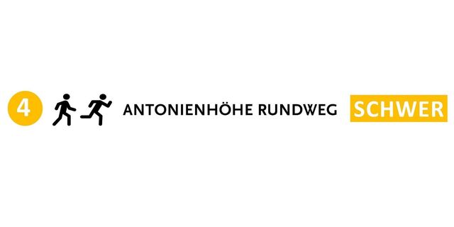 Hinweisschild Antonienhöhe