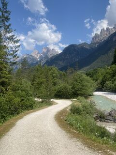 Foto von Gianberto Zilli entlang der Tour