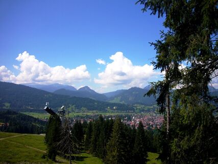 Toller Blick nach Oberstdorf