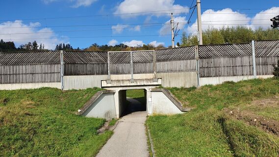 Eisenbahnuntertunnelung