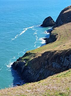 Foto de Peter Zafiropulo a lo largo del recorrido