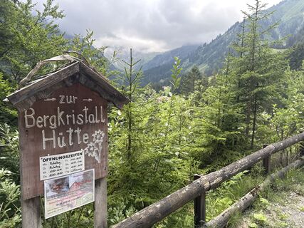 Foto von Franz Schibich entlang der Tour