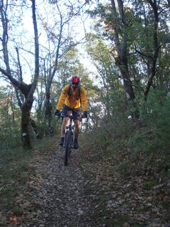 Mountainbike-Strecke Villeneuve