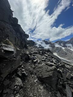 Foto de Raymond Woertman a lo largo del recorrido