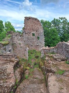Foto von Katharina entlang der Tour