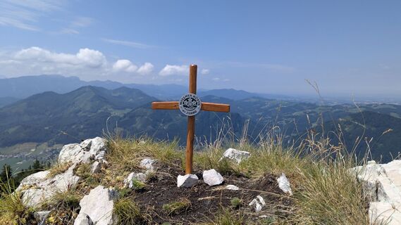 Foto von W.K. entlang der Tour