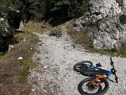Foto von Stefano “Iddo” entlang der Tour