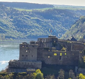Blick auf Burg Rheinfels