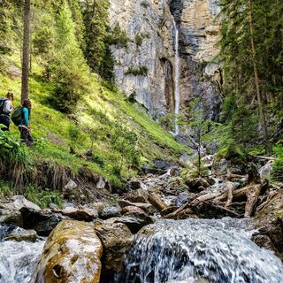 Litzirüti Wasserfall_Schanfigger Dörferweg