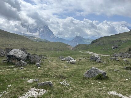 Foto von Gianfranco Idini entlang der Tour