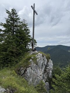 Foto von Georg Rottenmoser entlang der Tour