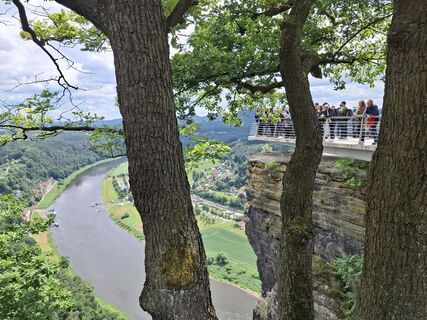 Foto von Ismene Börner entlang der Tour