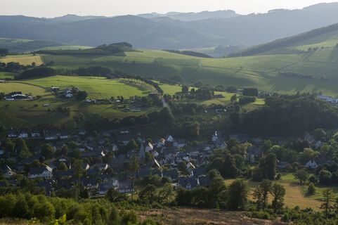 Blick von den Bruchhauser Steinen
