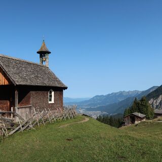 Kapelle beim Alpengasthof Rellseck