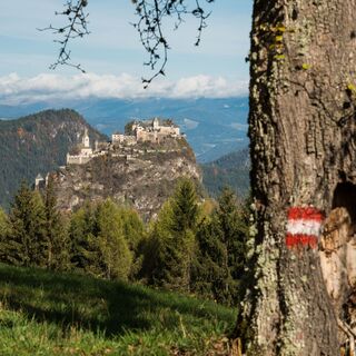 Blick auf die Burg Hochosterwitz
